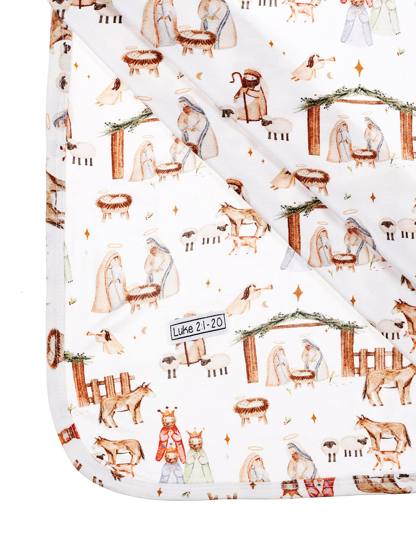 The First Noel Swaddle Bamboo
