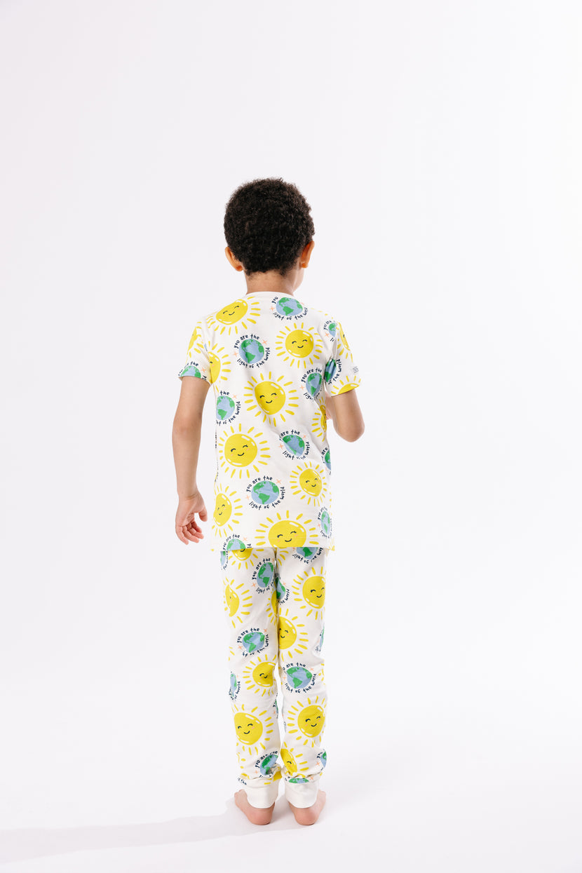 Light of the World Short Sleeve Set Cotton