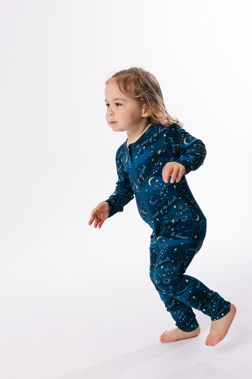 Work of His Hands Footless Onesie Bamboo