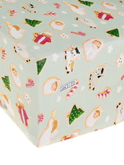 Gingerbread Jesus Bedsheet Cotton