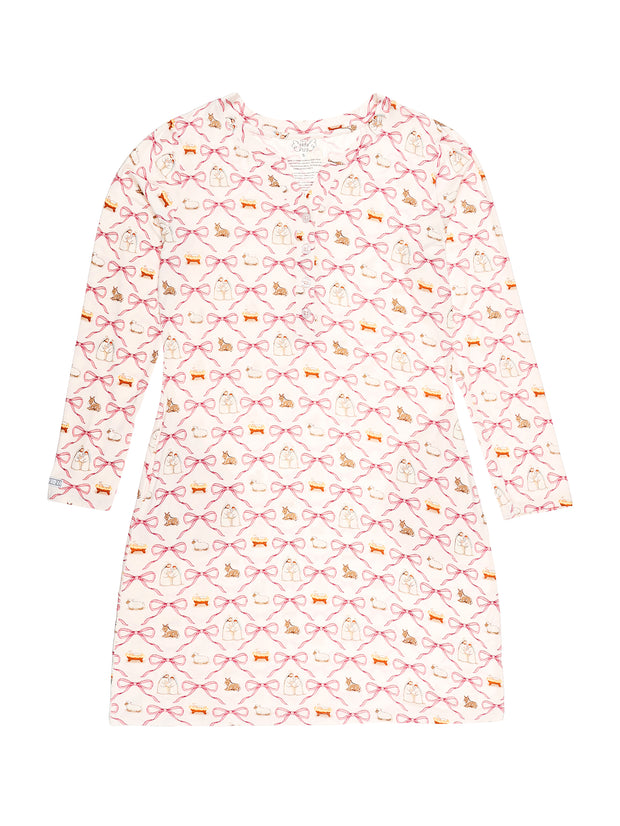 Let Us Adore Him PJ Womens Nightgown Bamboo