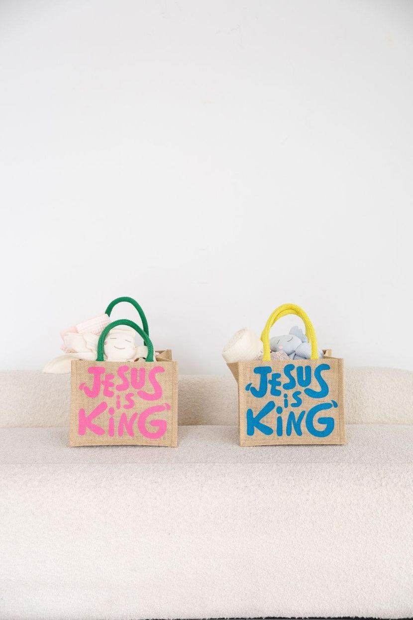 Jesus Is King Mini Tote Bag
