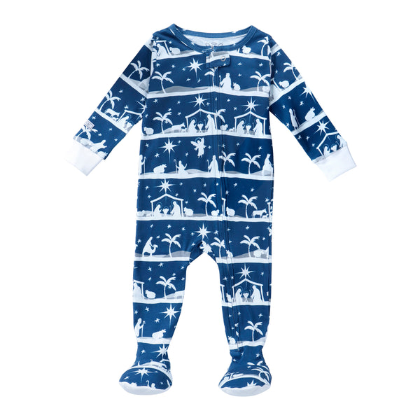 Starry Night Christmas PJ Onesie
