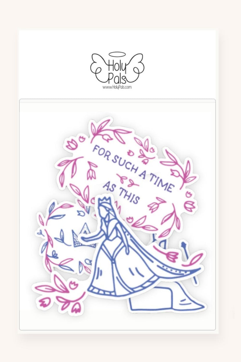 Queen Esther Stickers - 4 Pack