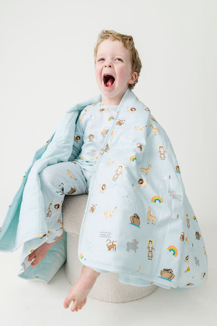 Noah and the Ark PJ Long Sleeve Set Cotton
