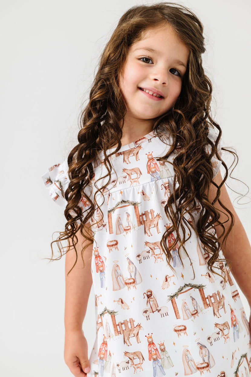 The First Noel PJ Girls Nightgown Polyester