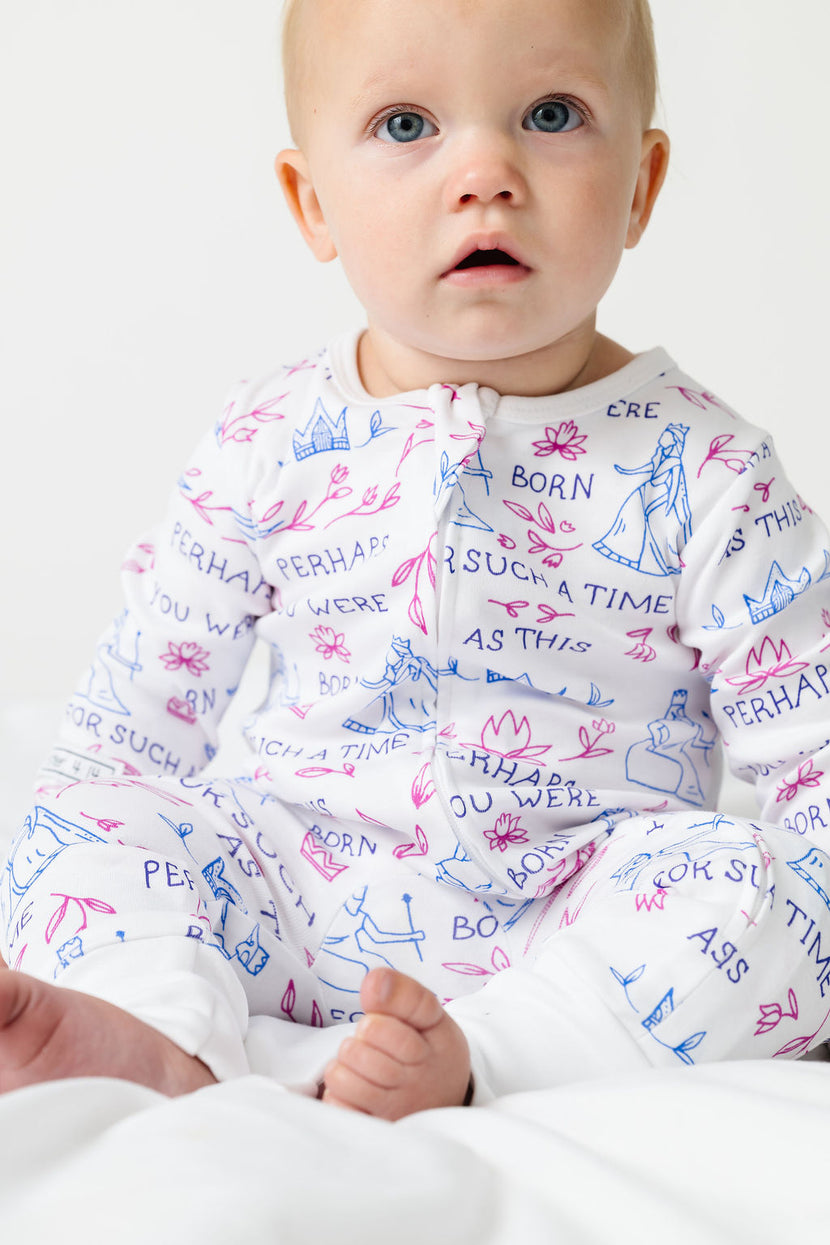 Queen Esther Footless Onesie PJ Cotton