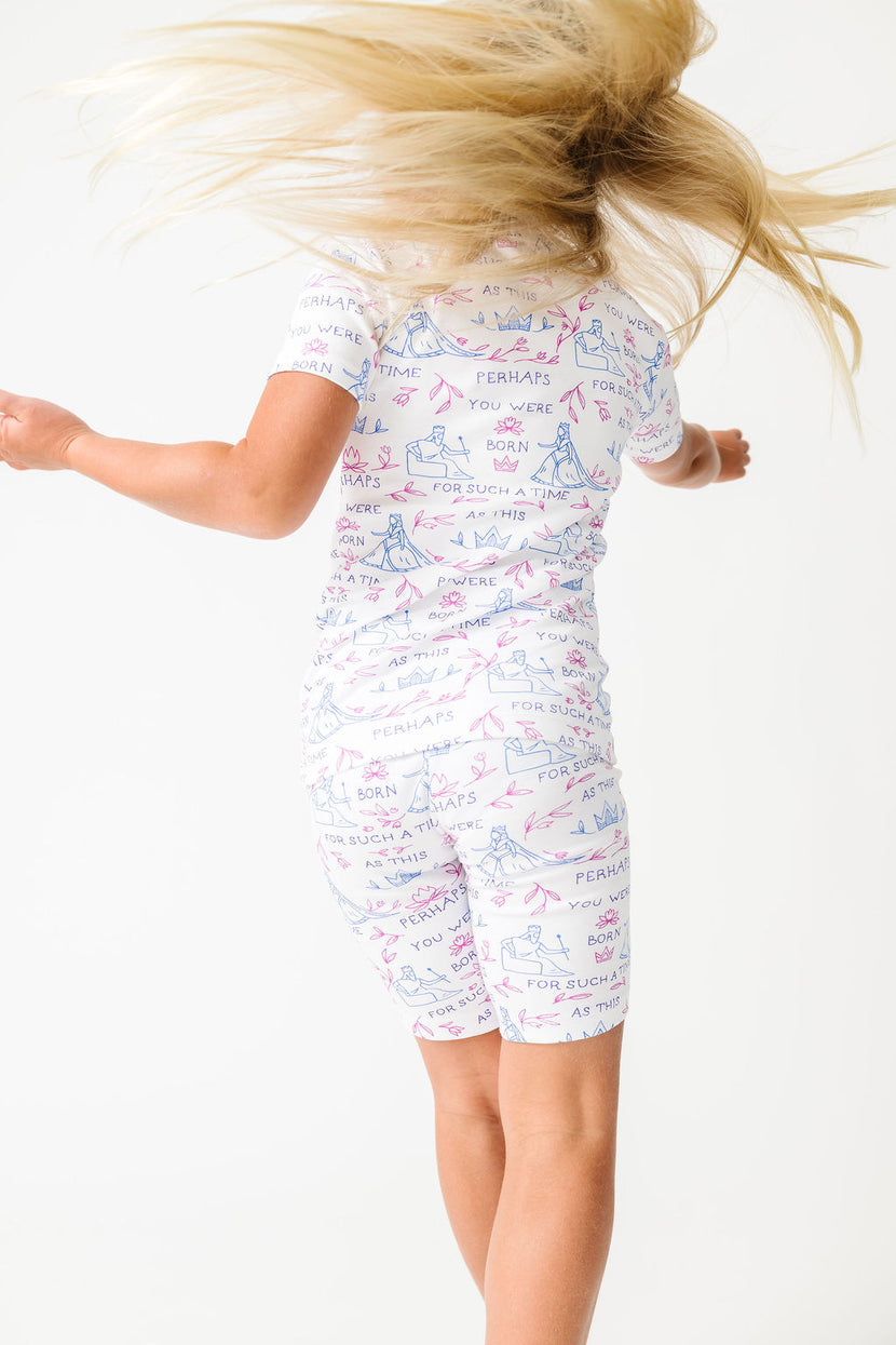 Queen Esther PJ Shorts Set Cotton