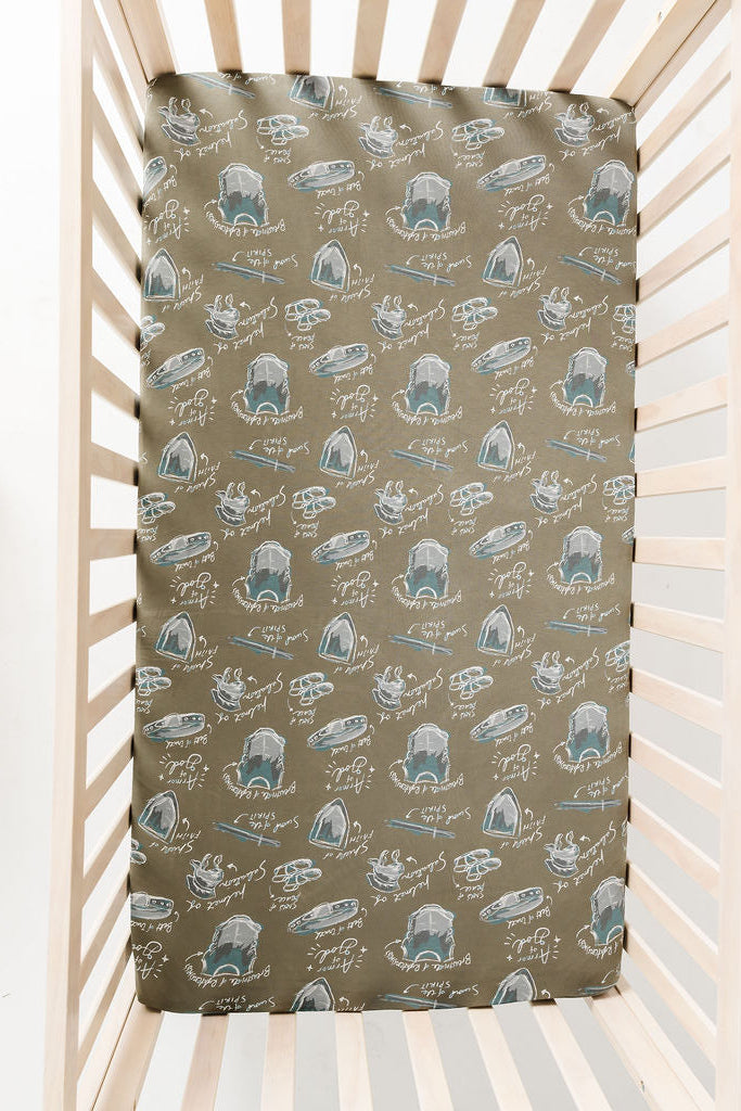 Armor of God Green Bedsheet Bamboo