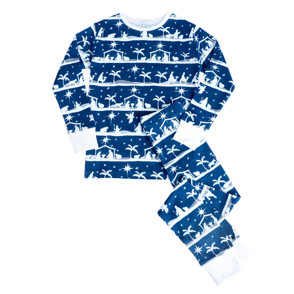 Starry Night Christmas PJ Long Sleeve Set