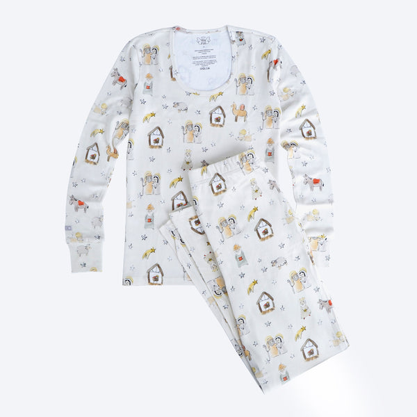 Away in a Manger Christmas Women's PJ Set