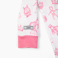 David & Goliath Pink PJ Long Sleeve Set