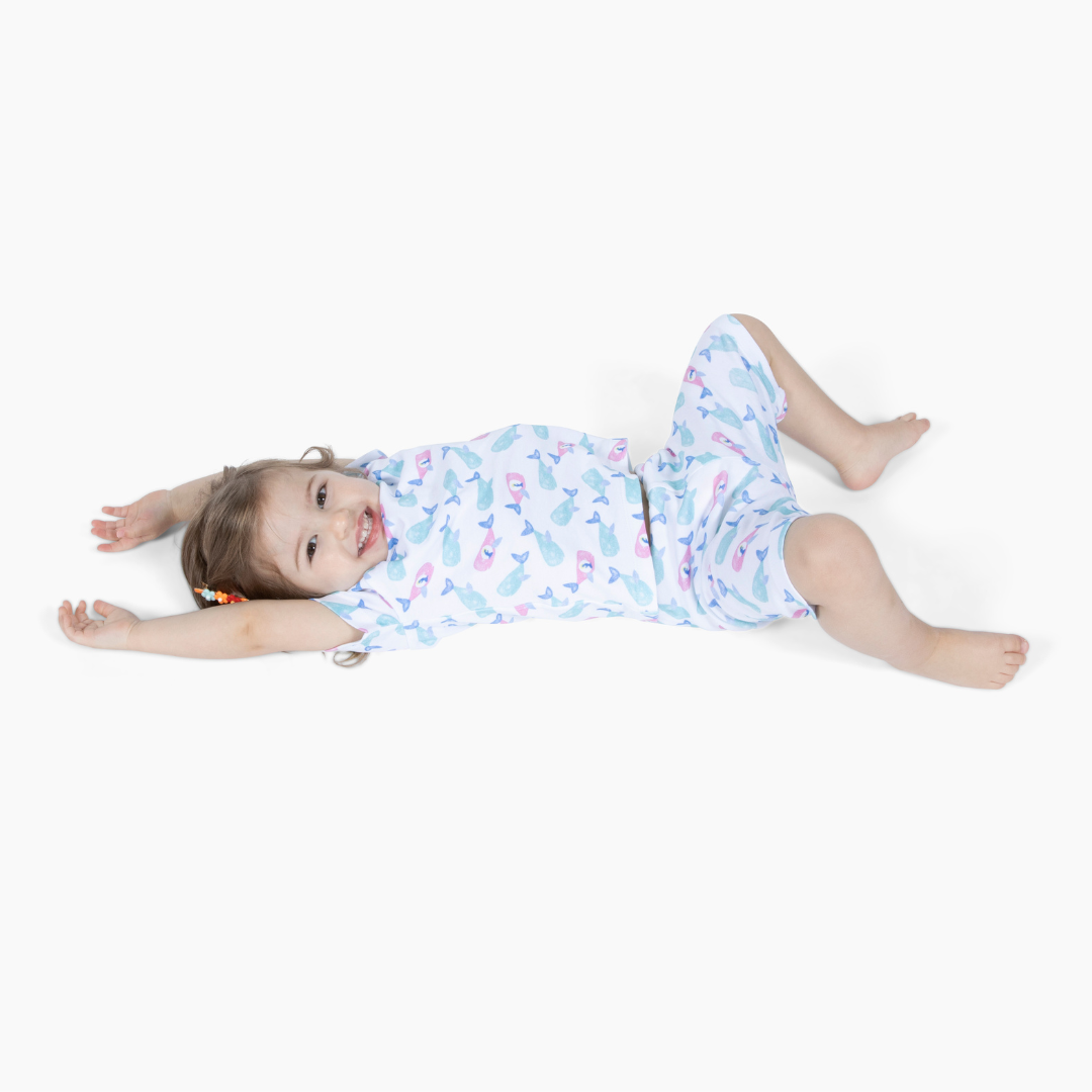 Jonah Teal PJ Shorts Set