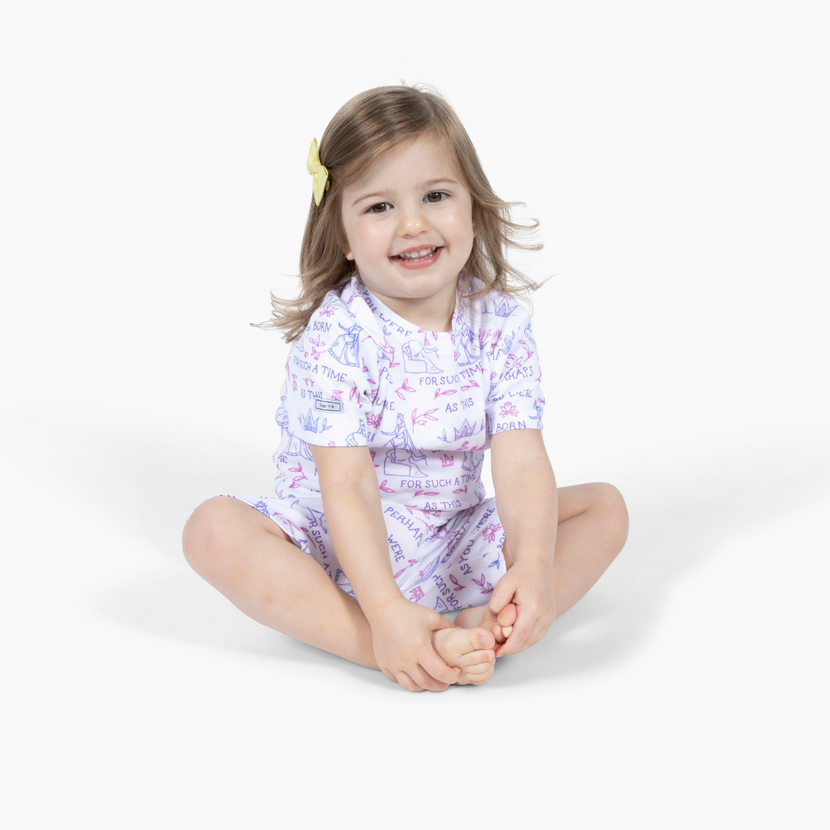 Queen Esther PJ Shorts Set Cotton