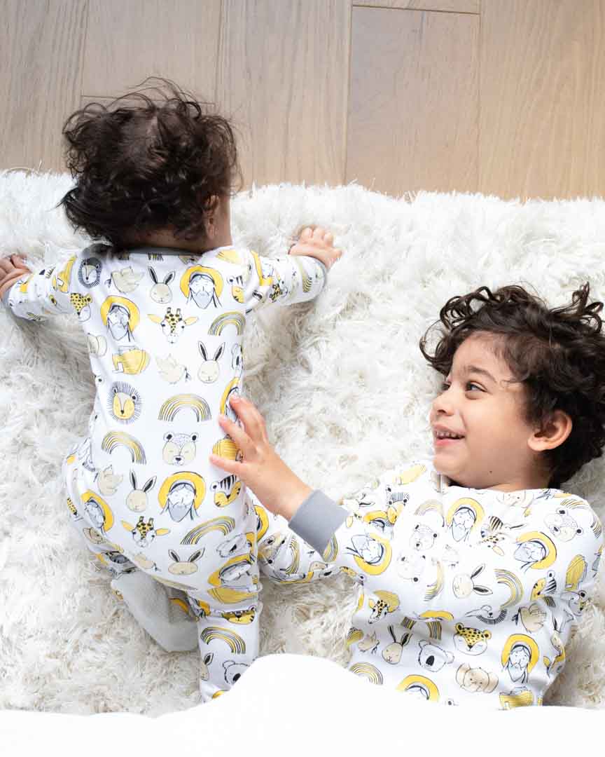 Noah's Ark PJ Long Sleeve Set