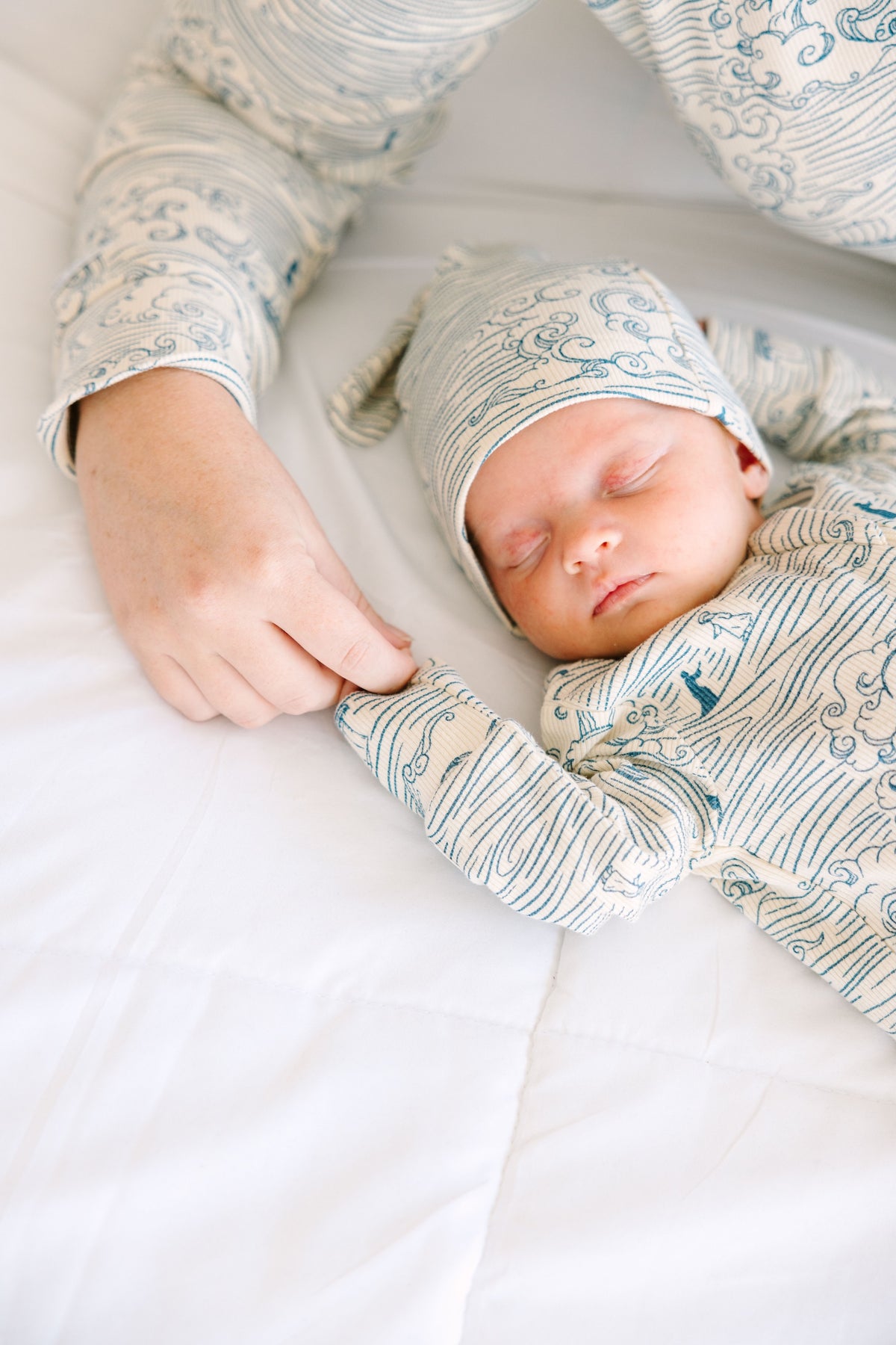 Walking on Water Hat Ribbed Cotton/Bamboo Blend