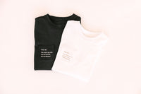 Black Prayer Pocket Long Sleeve Shirt Cotton