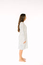 Walking on Water Womens Nightgown PJ Ribbed Cotton-Bamboo Blend
