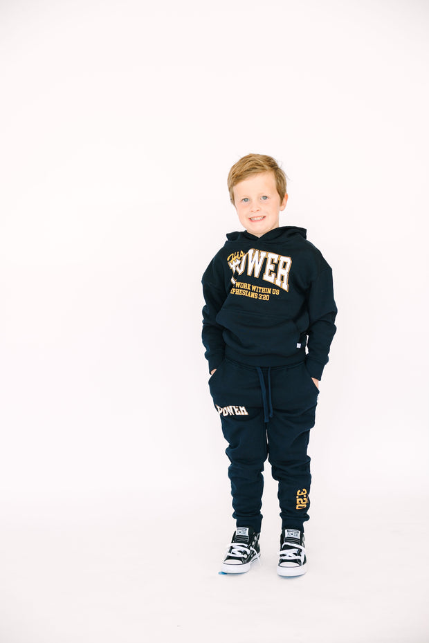 His Power Cotton Fleece Hoodie