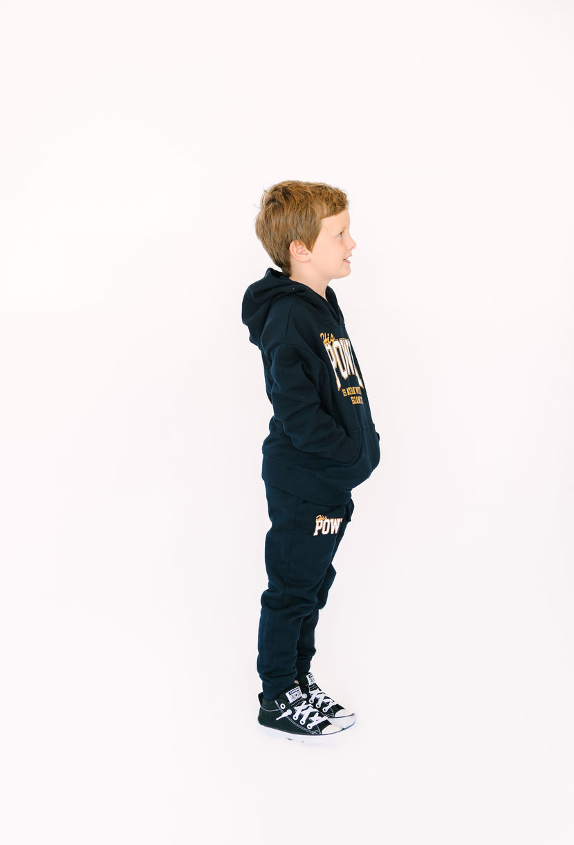 His Power Cotton Fleece Hoodie