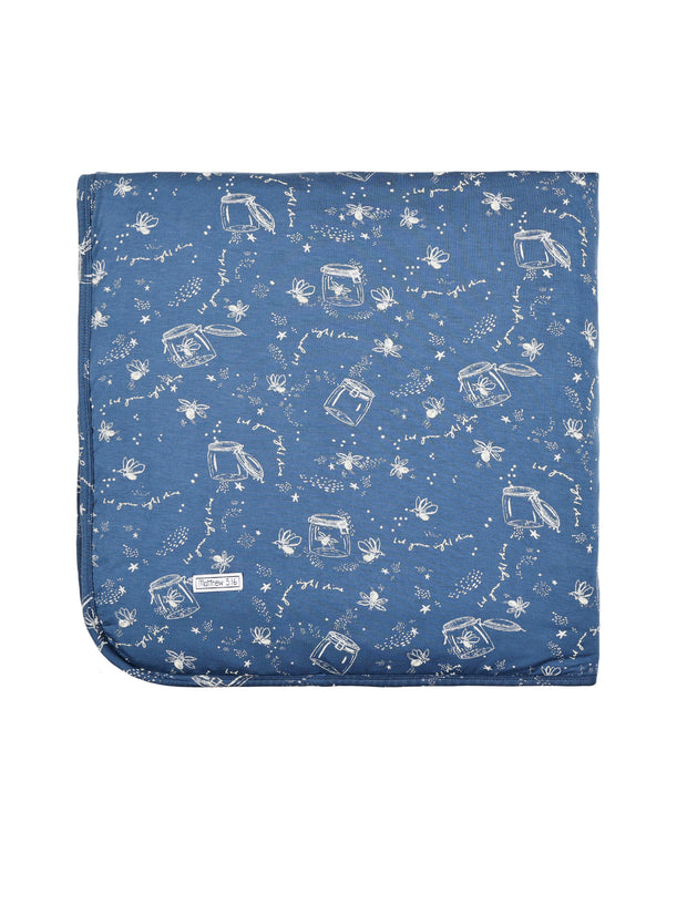 Let Your Light Shine Fireflies Blanket Bamboo
