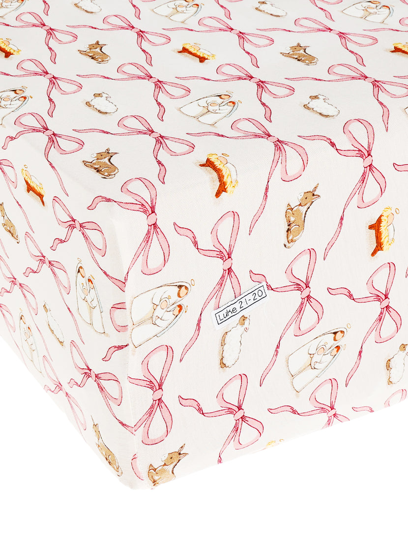 Let Us Adore Him Bedsheet Bamboo