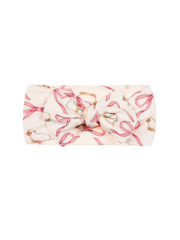 Let Us Adore Him Headband Bamboo