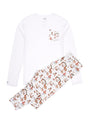 The First Noel Mens PJ Set Bamboo