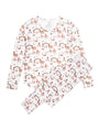 The First Noel Womens Jogger PJ Set Bamboo