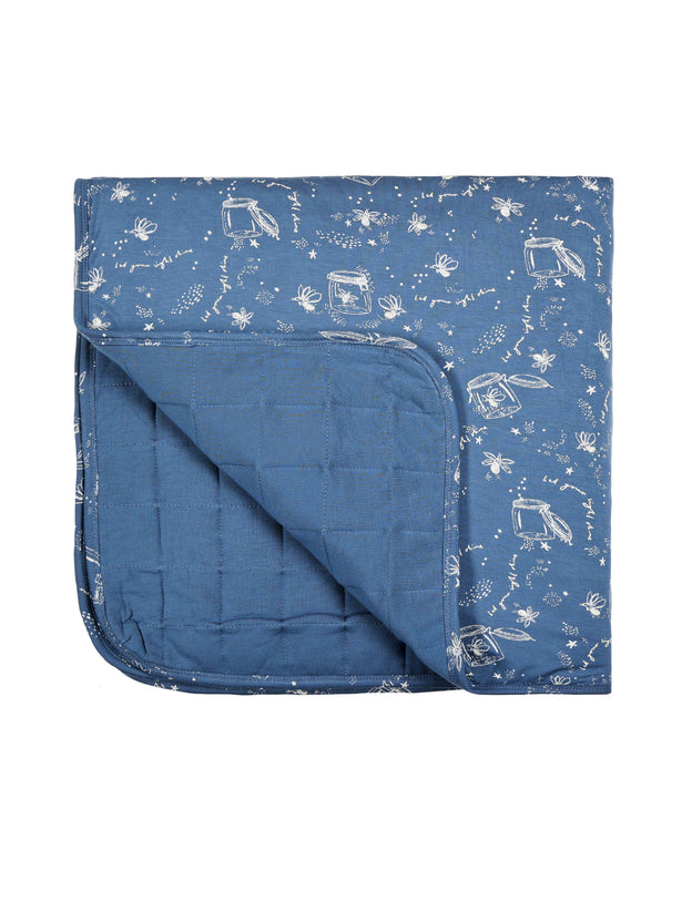 Let Your Light Shine Fireflies Blanket Bamboo