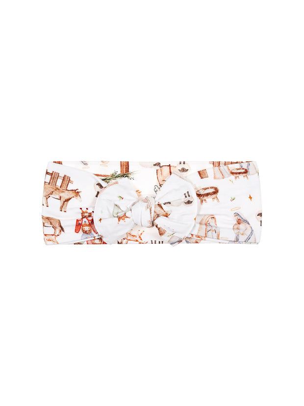 The First Noel Headband Bamboo