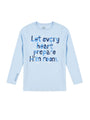 Kids Prepare Him Room T-Shirt Cotton | Long Sleeve