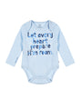 Baby Prepare Him Room Bodysuit Cotton | Long Sleeve