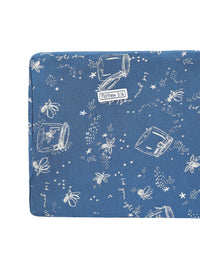 Let Your Light Shine Fireflies Bedsheet Bamboo