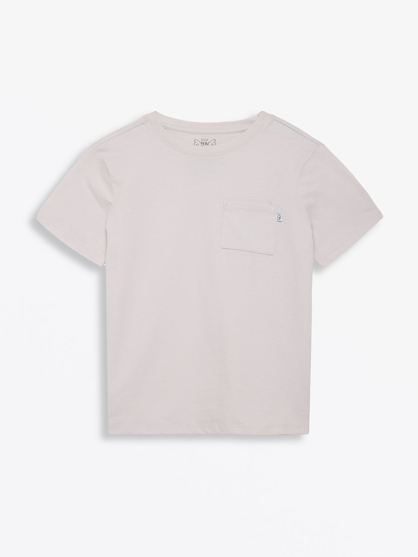 Kids Orchid Prayer Pocket T-Shirt | Short Sleeve