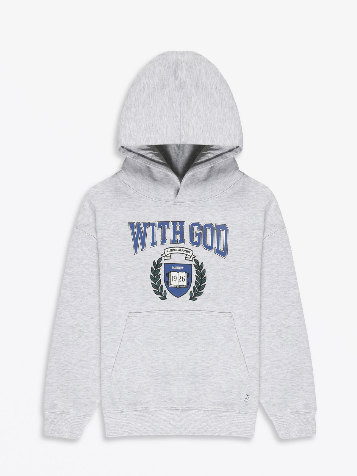 With God Fleece Hoodie
