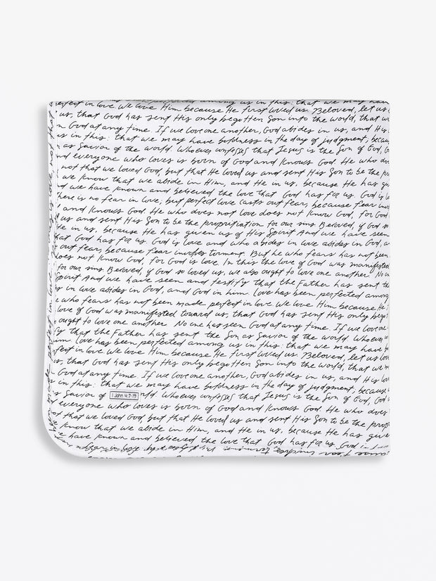Love One Another Blanket Cotton