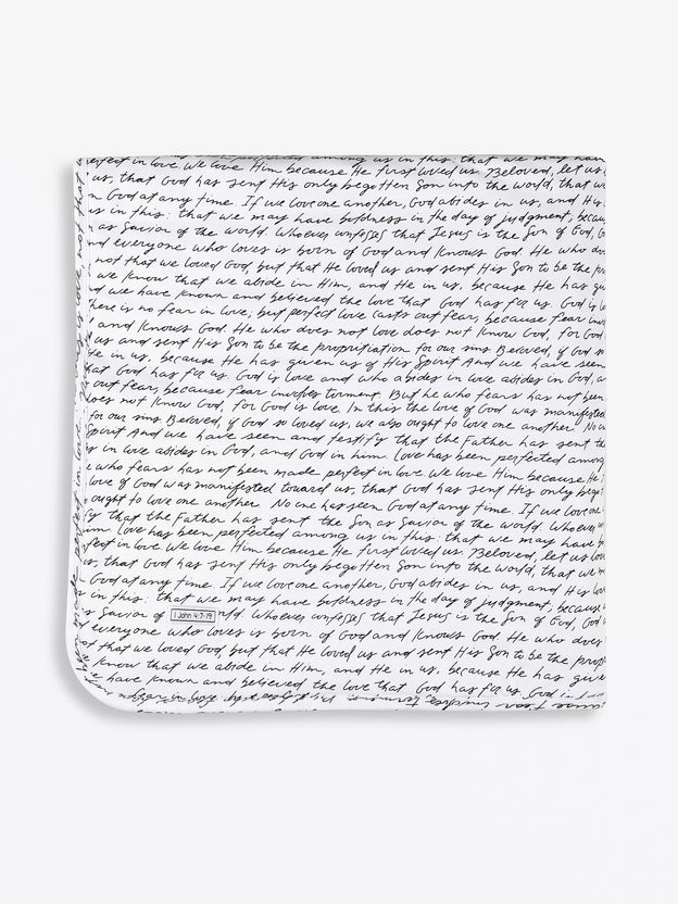 Love One Another Blanket Cotton