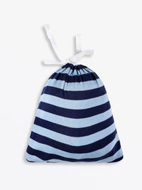 No Greater Love Blue Bedsheet Cotton