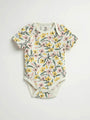Consider the Lilies Short Sleeve Bodysuit Cotton