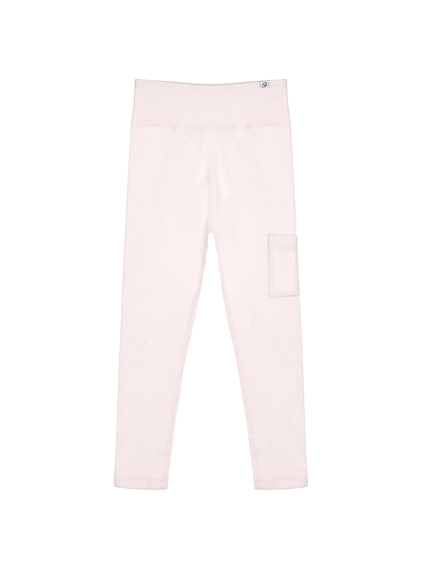 Kids Shine Prayer Pocket Heavenly Pink Leggings