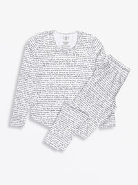 Love One Another Womens PJ Jogger Set Cotton