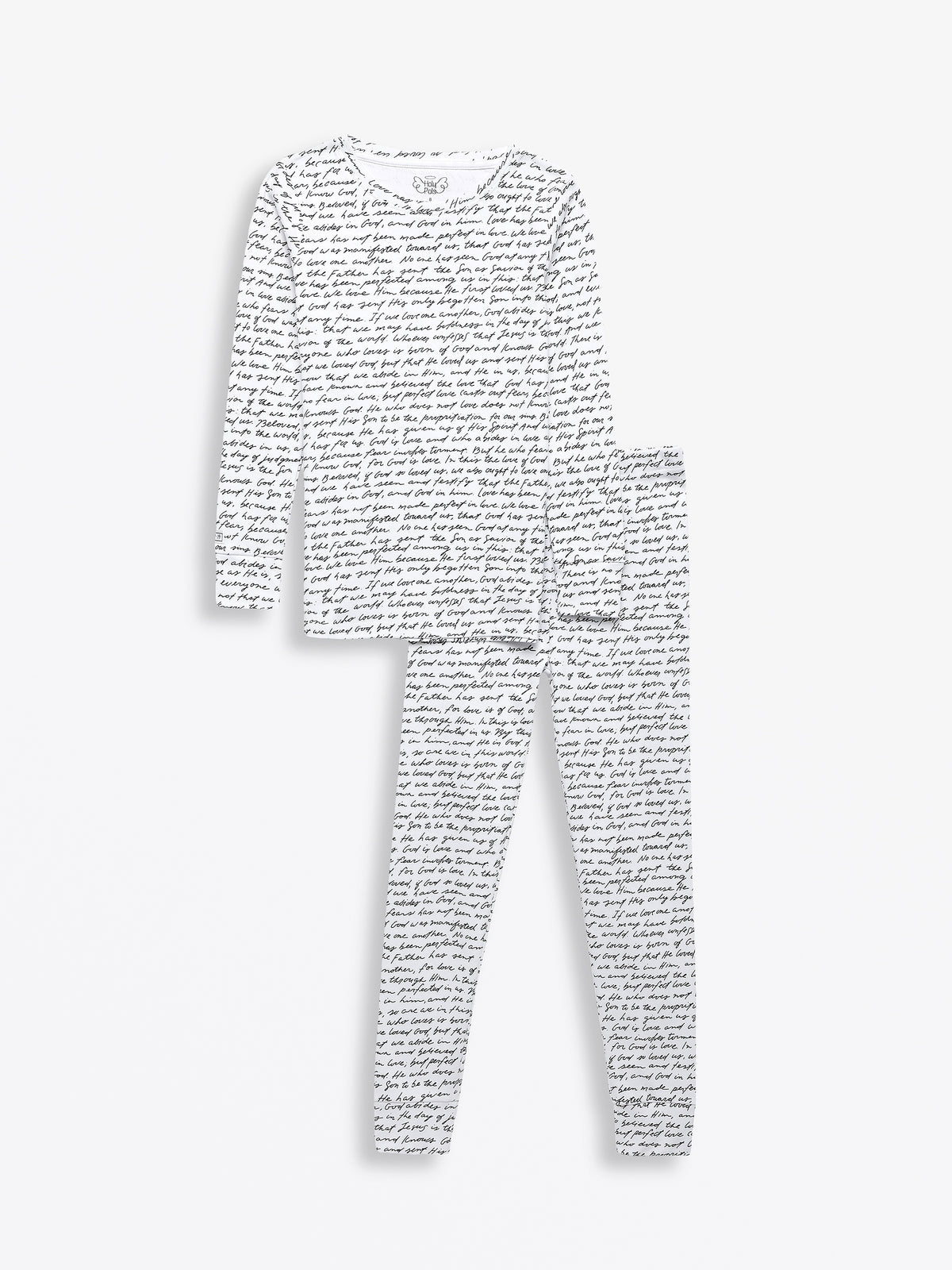 Love One Another PJ Long Sleeve Set Cotton