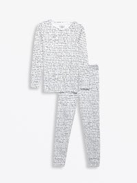 Love One Another PJ Long Sleeve Set Cotton