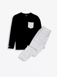 Love One Another Mens PJ Set Cotton