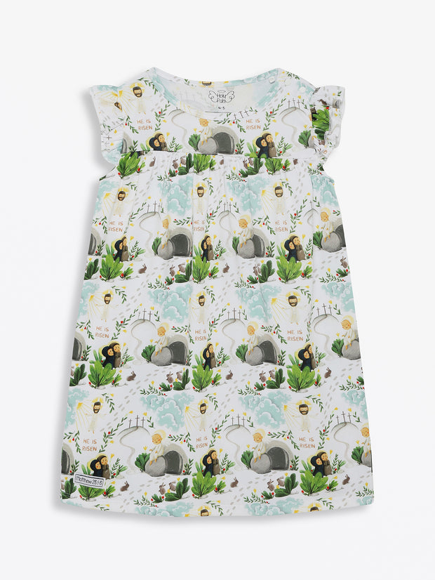 He Is Risen PJ Girls Nightgown Polyester