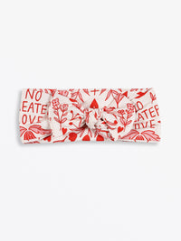 No Greater Love Pink Headband Bamboo