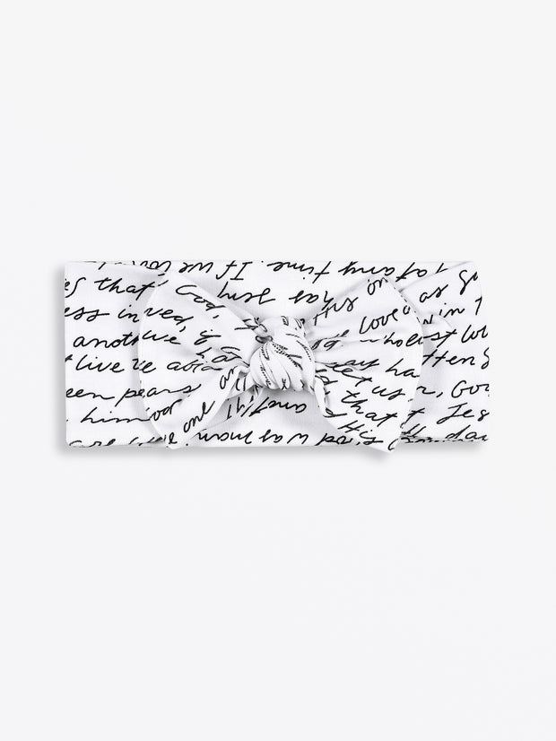 Love One Another Headband Cotton