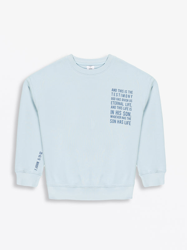 Eternal Life Skyway Fleece Crewneck