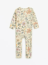 All Things Are Possible Footless Onesie PJ Ribbed Cotton/Bamboo Blend